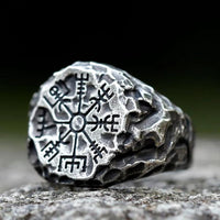 Ring \"Follow your path\" Vegvisir | Stainless steel