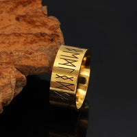 Ancestral Viking ring - sacred runes