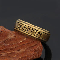 Antique Viking Ring - Stainless Steel