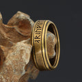 Antique Viking Ring - Stainless Steel