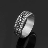 Antique Viking ring in stainless steel