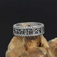 Antique Viking ring in stainless steel