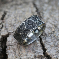 Viking rune ring \"Heroic Destiny\"