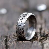 Viking ring rune \"Hero's Wisdom\"