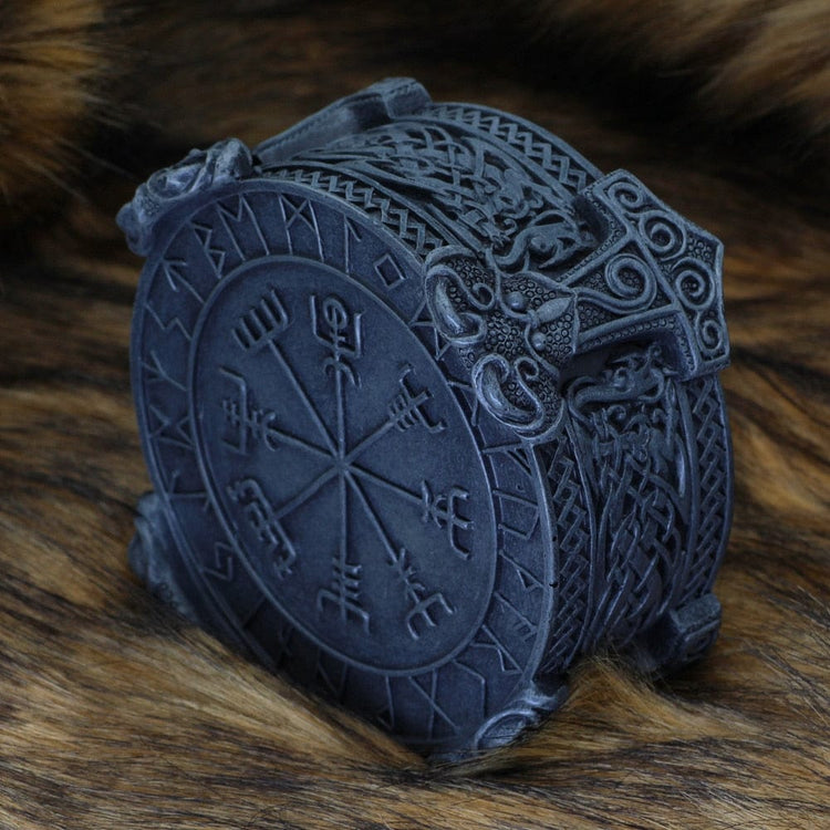 Viking jewellery box - Vegvisir