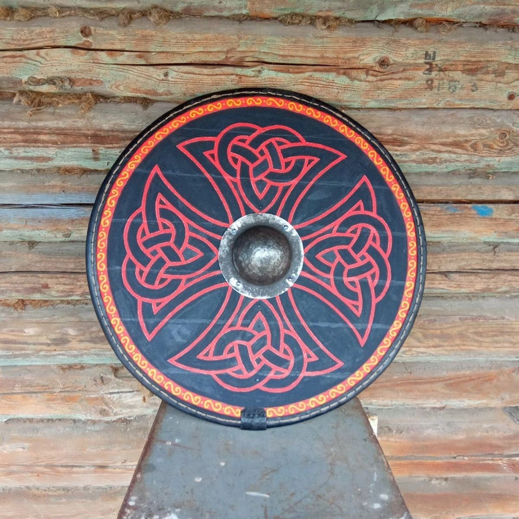 Viking Shield Celtic Cross