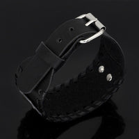 Aegishjalmur Leather Bracelet