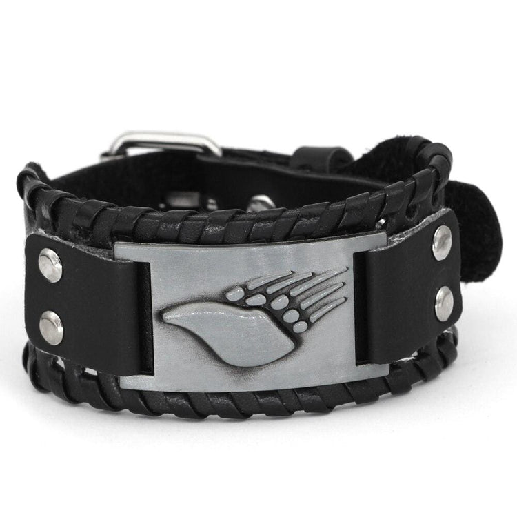 Leather Berserker Bracelet