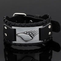 Leather Berserker Bracelet