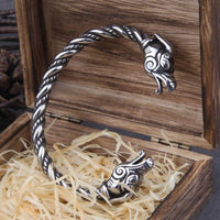 Viking Loyalty Bracelet - Dragon Head