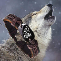 Freedom of the wolf bracelet