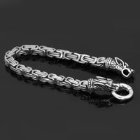 Wolf bracelet Geri and Freki | Stainless steel