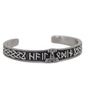 Mjolnir bracelet with runes