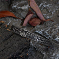 Mjolnir bracelet with runes