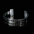 Viking runic incantation bracelet