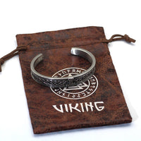 Viking bracelet with Mjolnir