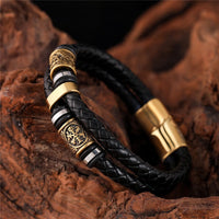 Braided viking bracelet \"Warrior's agility