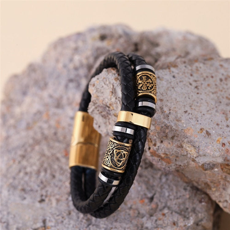 Braided viking bracelet "Warrior's agility