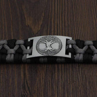 Yggdrasil paracord bracelet