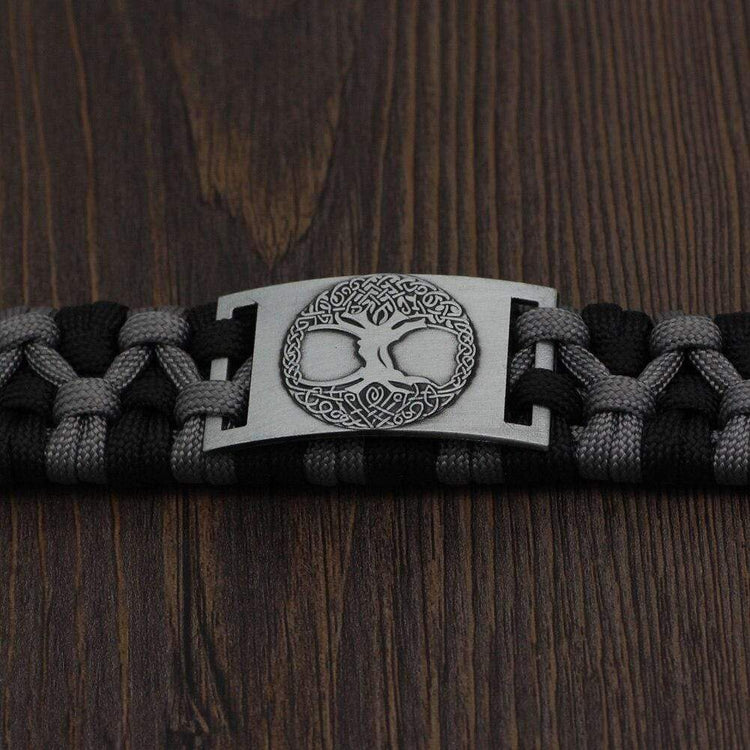 Yggdrasil paracord bracelet