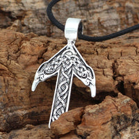 Necklace Augur of the crows of odin