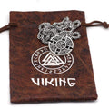 Viking Shield Necklace | Stainless Steel