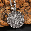 Vegvisir Runic Compass Necklace