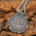 Vegvisir Runic Compass Necklace