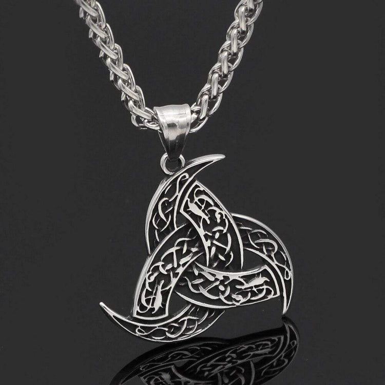 Odin Horn Necklace | Stainless Steel
