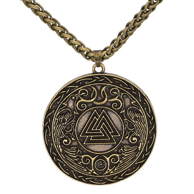 Viking Trinity Necklace - Valknut