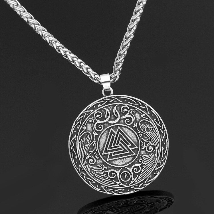 Viking Trinity Necklace - Valknut