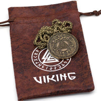 Viking Trinity Necklace - Valknut