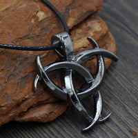 Necklace \"Gift of Poetry\" Triple horn of Odin