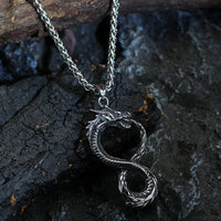 Ouroboros Dragon Necklace