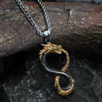 Ouroboros Dragon Necklace