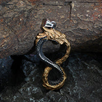 Ouroboros Dragon Necklace