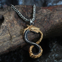 Ouroboros Dragon Necklace