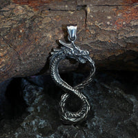 Ouroboros Dragon Necklace