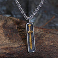 Viking fighting sword necklace