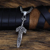 Viking Sword Collar | Stainless Steel