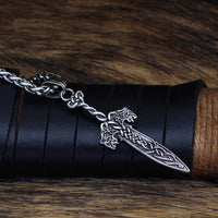 Viking Sword Collar | Stainless Steel