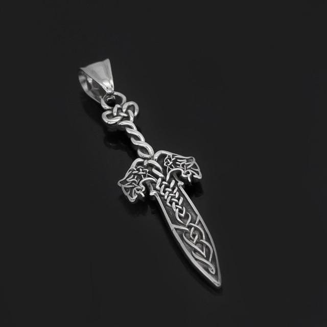 Viking Sword Collar | Stainless Steel