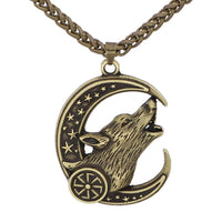 Odin wolf necklace