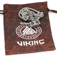 Mjolnir necklace with Yggdrasil tree of life