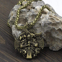 Odin Necklace | Zinc Alloy