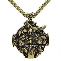 Odin Necklace | Zinc Alloy