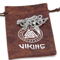 Valknut Point Collar | Stainless Steel