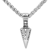 Valknut Point Collar | Stainless Steel