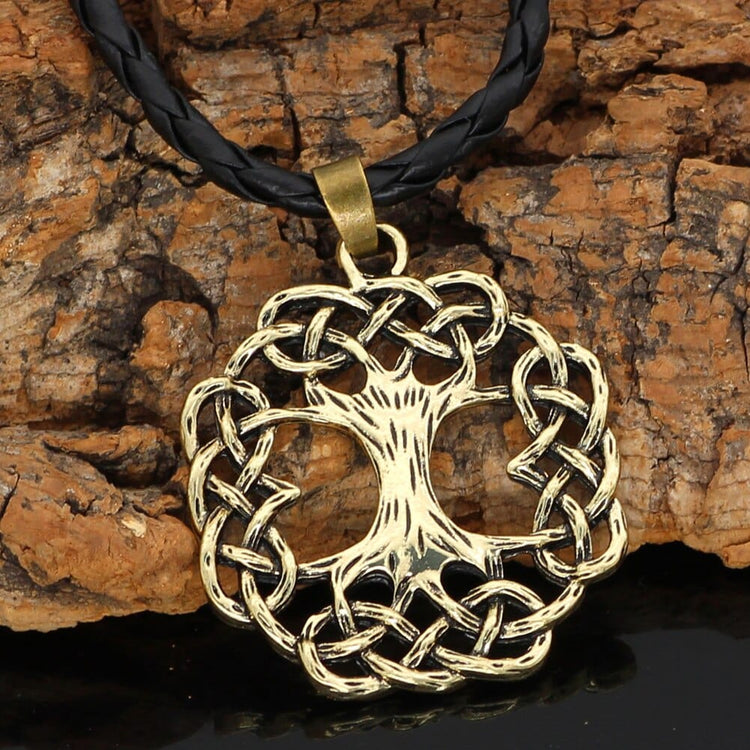 Yggdrasil root necklace