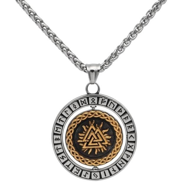 Vikings Runes Necklace | Stainless Steel